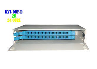 Aktywne 24-portowe połączenie kabla światłowodowego LC z zakończeniem rozgałęzienia